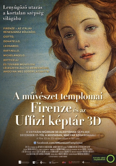 A mvszet templomai: Firenze s az Uffizi kptr 3D