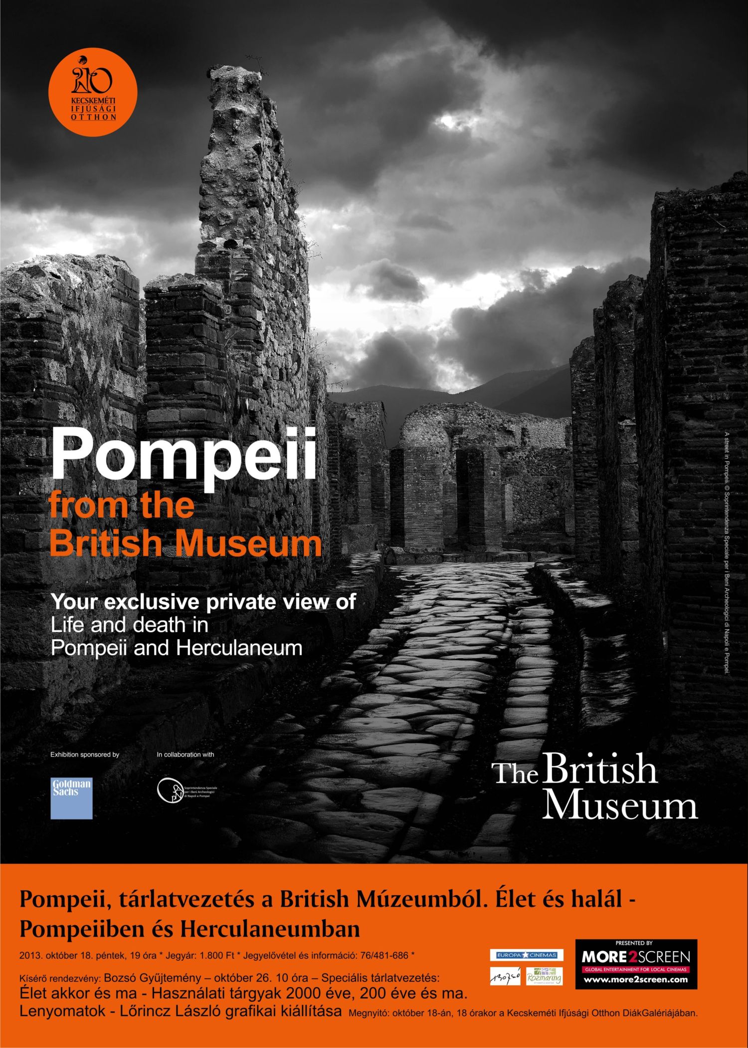 Pompeji , trlatvezets a British Mzeumbl