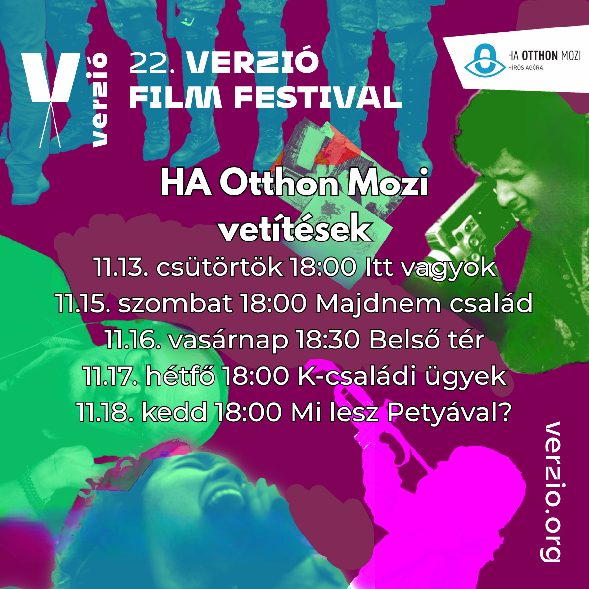 22. Verzi Filmfesztivl