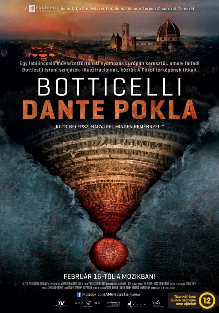 A mvszet templomai - Botticelli: Dante pokla