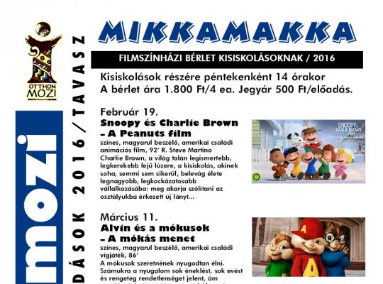 Mikkamakka brlet 2016 tavasz