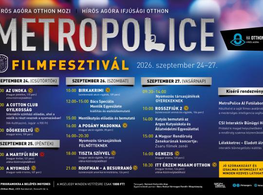 MetroPolice Filmfesztiv�l 2026