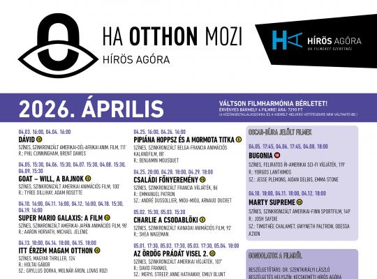 2026. �prilisi m�sor