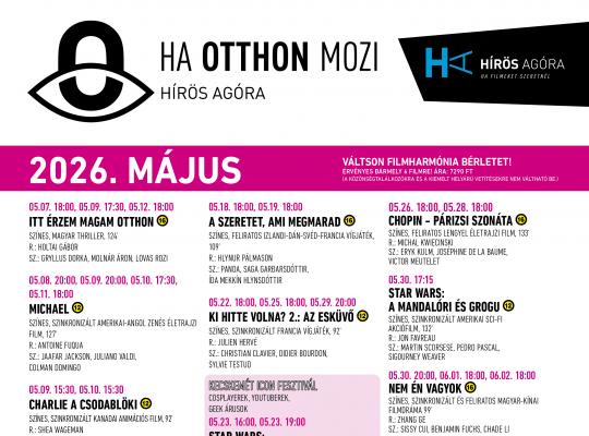 2026. m�jusi m�sor