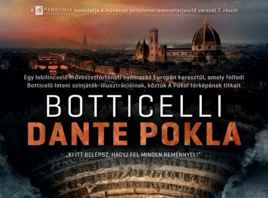 A művészet templomai - Botticelli: Dante pokla